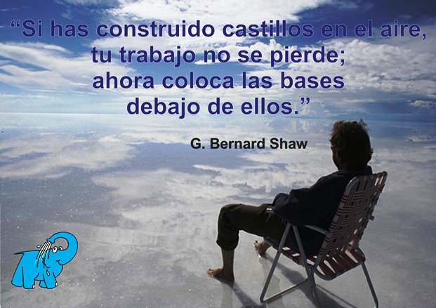 Una Enseñanza de George Bernard Shaw en la Frase del Día del Elefante Azul de Avilés